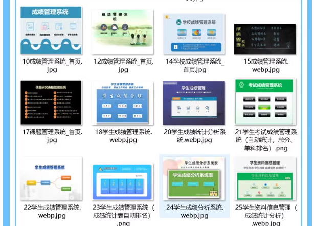 图片[5]-学生成绩排名统计分析个人成绩自动计算管理登记系统excel图表格-开学吧