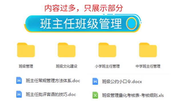 图片[7]-班主任工作资料包小学初中高中班级管理手册工作总结主题班会ppt-开学吧